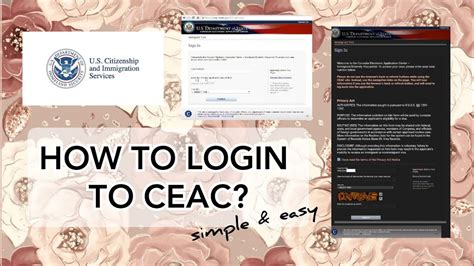 Nonimmigrant Visa; apply to renew an A, G, or NATO Visa; apply for an Immigrant Visa; or check the status of your visa application. . Ceac login